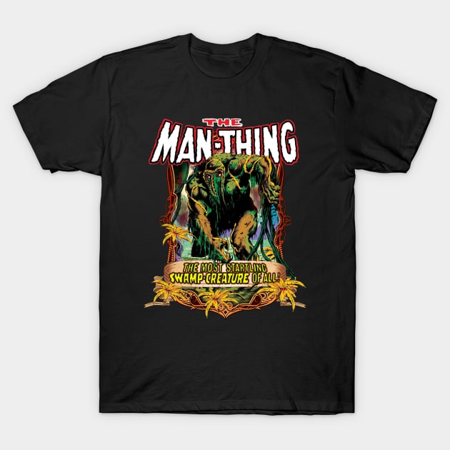 VINTAGE MAN-THING 1974 T-Shirt by Junnas Tampolly